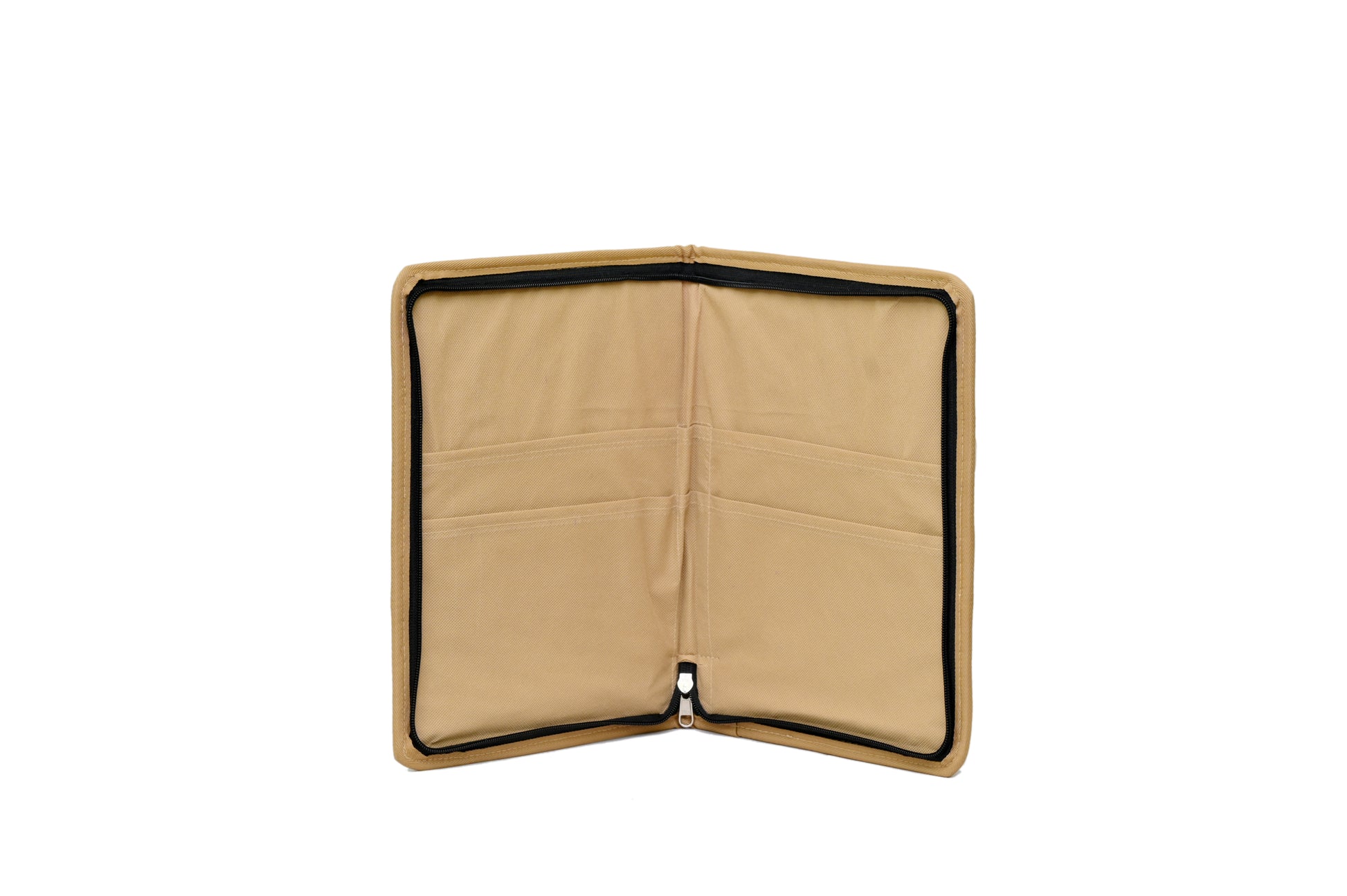 Crimson Bloom Jute Envelope Folder