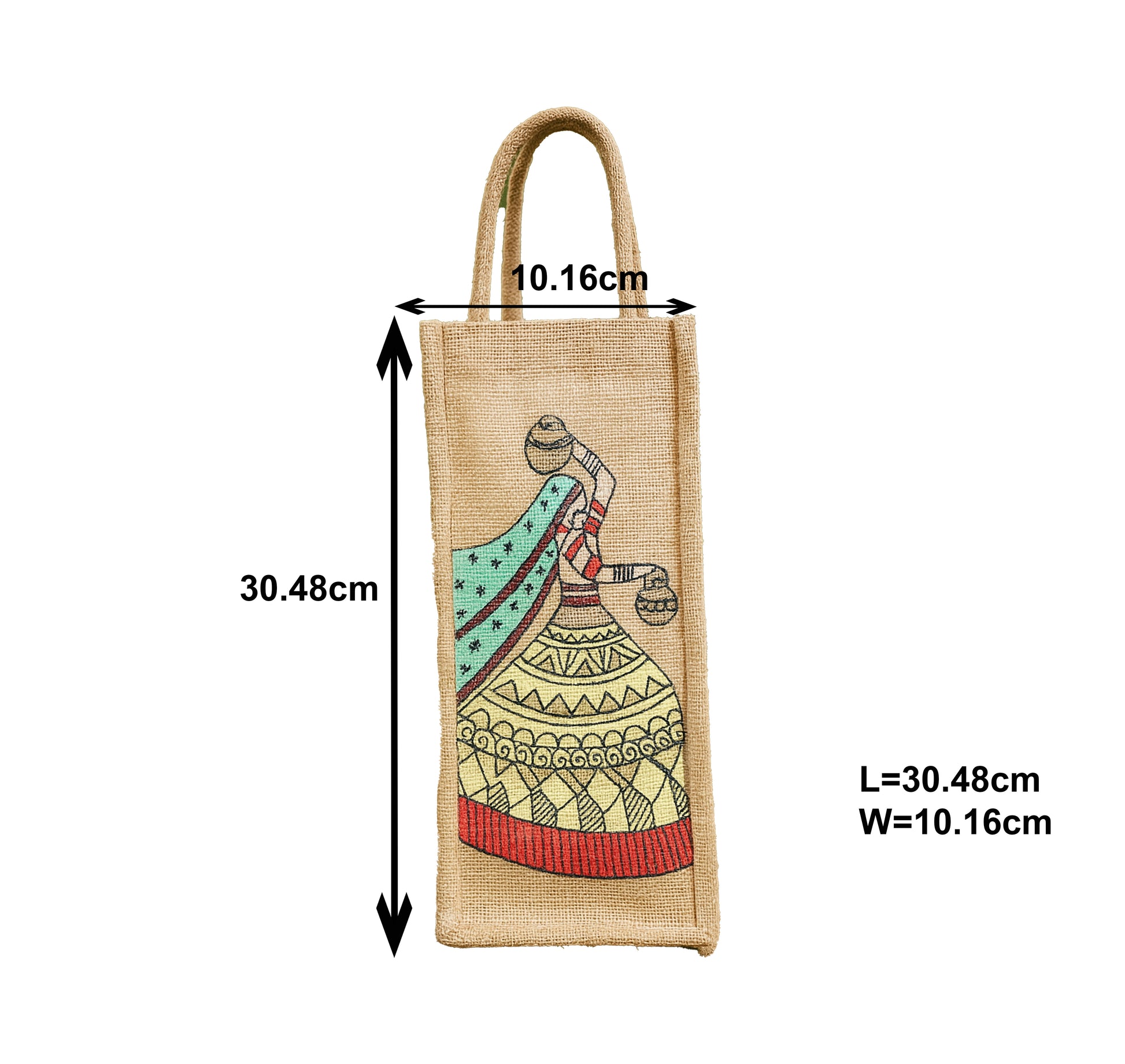 Traditional Rajasthani Jute Bottle Cover